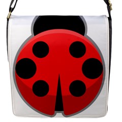 Kawaii Ladybug Flap Messenger Bag (s) by KawaiiKawaii