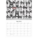 2024 Search Red Wall Calendar 8.5 x 6 May 2024