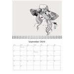 2024 Search Red Wall Calendar 8.5 x 6 Sep 2024