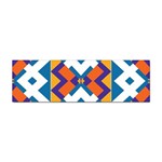 Shapes in rectangles pattern Sticker Bumper (10 pack)