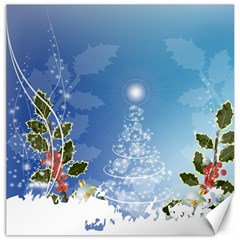 Christmas Tree Canvas 20  X 20   by FantasyWorld7