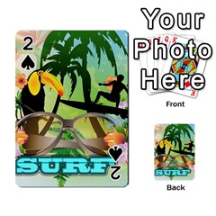 Surfing Playing Cards 54 Designs  by FantasyWorld7