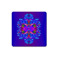 Abstract 5 Square Magnet by icarusismartdesigns