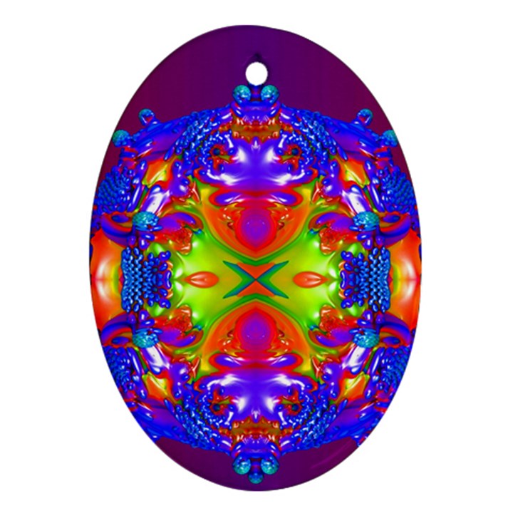 Abstract 6 Ornament (Oval) 
