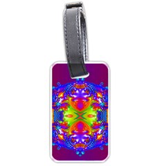 Abstract 6 Luggage Tags (One Side) 