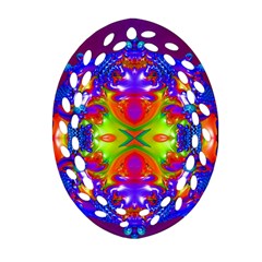 Abstract 6 Ornament (oval Filigree)  by icarusismartdesigns