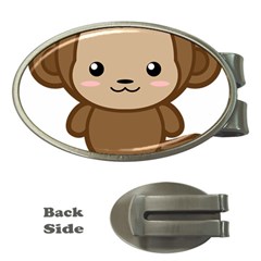 Kawaii Monkey Money Clips (Oval) 