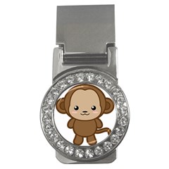 Kawaii Monkey Money Clips (CZ) 