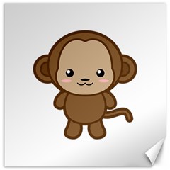 Kawaii Monkey Canvas 20  x 20  