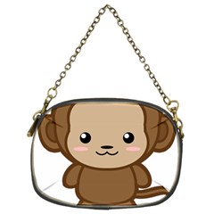 Kawaii Monkey Chain Purses (Two Sides) 