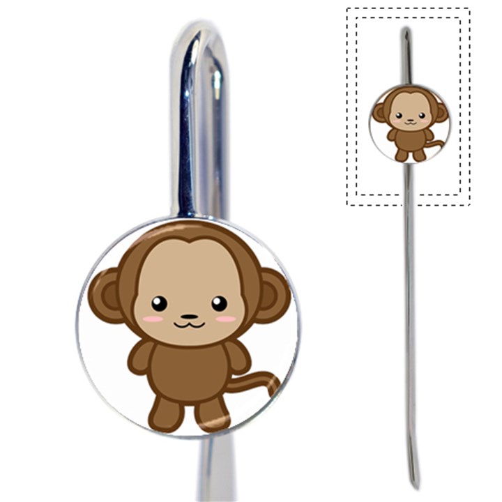 Kawaii Monkey Book Mark