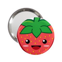 Kawaii Strawberry 2 25  Handbag Mirrors by KawaiiKawaii