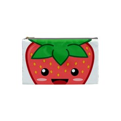 Kawaii Strawberry Cosmetic Bag (small)  by KawaiiKawaii