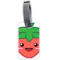 Kawaii Strawberry Luggage Tags (two Sides) by KawaiiKawaii