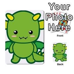 Kawaii Dragon Multi-purpose Cards (Rectangle) 