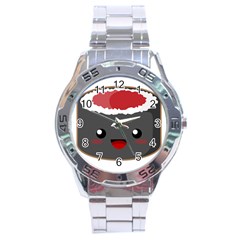 Kawaii Sushi Stainless Steel Men s Watch by KawaiiKawaii