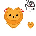 Kawaii Lion Playing Cards 54 (Heart)  Front - Heart4