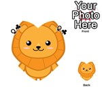 Kawaii Lion Playing Cards 54 (Heart)  Front - ClubQ