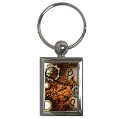 Steampunk In Noble Design Key Chains (Rectangle) 