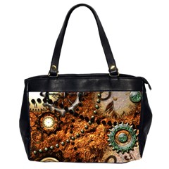 Steampunk In Noble Design Office Handbags (2 Sides) 