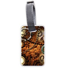 Steampunk In Noble Design Luggage Tags (One Side) 