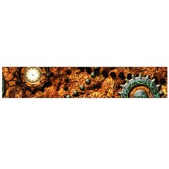 Steampunk In Noble Design Flano Scarf (Large) 