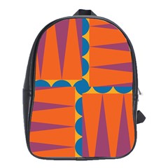 Angles School Bag (xl) by LalyLauraFLM