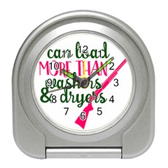 I Can Load More Than Washers And Dryers Travel Alarm Clocks by CraftyLittleNodes