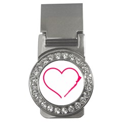 Customizable Shotgun Heart Money Clips (cz)  by CraftyLittleNodes