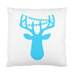 Party Deer With Bunting Standard Cushion Cases (two Sides)  by CraftyLittleNodes