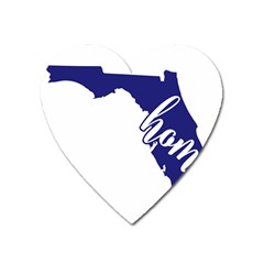 Florida Home  Heart Magnet by CraftyLittleNodes