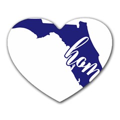 Florida Home  Heart Mousepads by CraftyLittleNodes