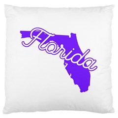 Florida Home State Pride Standard Flano Cushion Cases (two Sides)  by CraftyLittleNodes