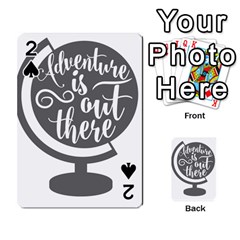 Adventure Is Out There Playing Cards 54 Designs 