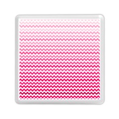 Pink Gradient Chevron Memory Card Reader (Square) 