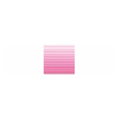 Pink Gradient Chevron Satin Scarf (Oblong)
