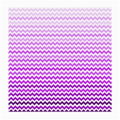 Purple Gradient Chevron Medium Glasses Cloth (2-side) by CraftyLittleNodes