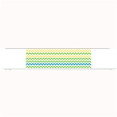 Pastel Gradient Rainbow Chevron Small Bar Mats