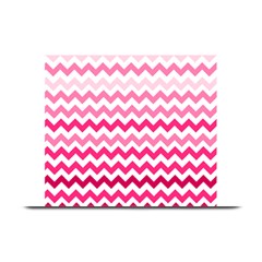 Pink Gradient Chevron Large Plate Mats