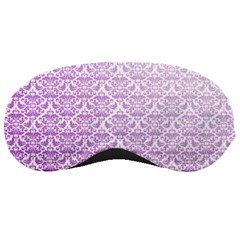 Purple Damask Gradient Sleeping Masks