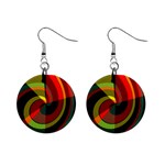 Spiral 1  Button Earrings