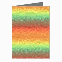 Gradient Chaos Greeting Card by LalyLauraFLM