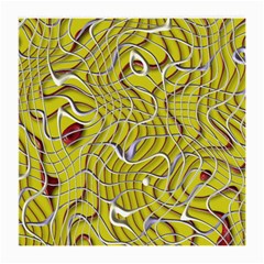 Ribbon Chaos 2 Yellow Medium Glasses Cloth by ImpressiveMoments