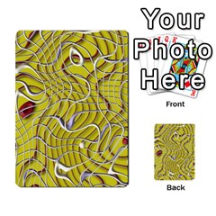 Ribbon Chaos 2 Yellow Multi-purpose Cards (rectangle)  by ImpressiveMoments