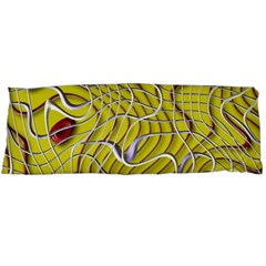 Ribbon Chaos 2 Yellow Body Pillow Cases (dakimakura)  by ImpressiveMoments