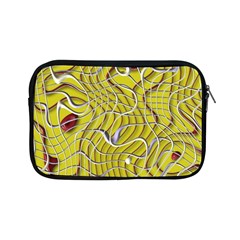 Ribbon Chaos 2 Yellow Apple Ipad Mini Zipper Cases by ImpressiveMoments