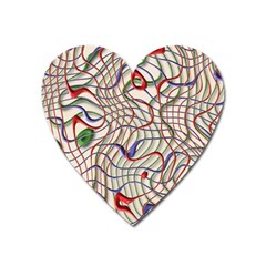 Ribbon Chaos 2 Heart Magnet by ImpressiveMoments