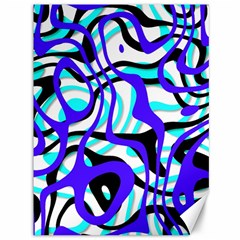 Ribbon Chaos Ocean Canvas 36  x 48  