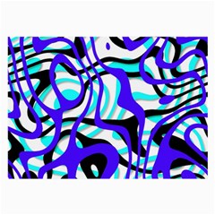 Ribbon Chaos Ocean Large Glasses Cloth (2-Side)