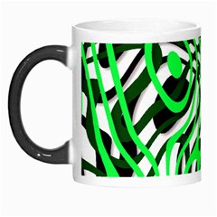 Ribbon Chaos Green Morph Mugs by ImpressiveMoments